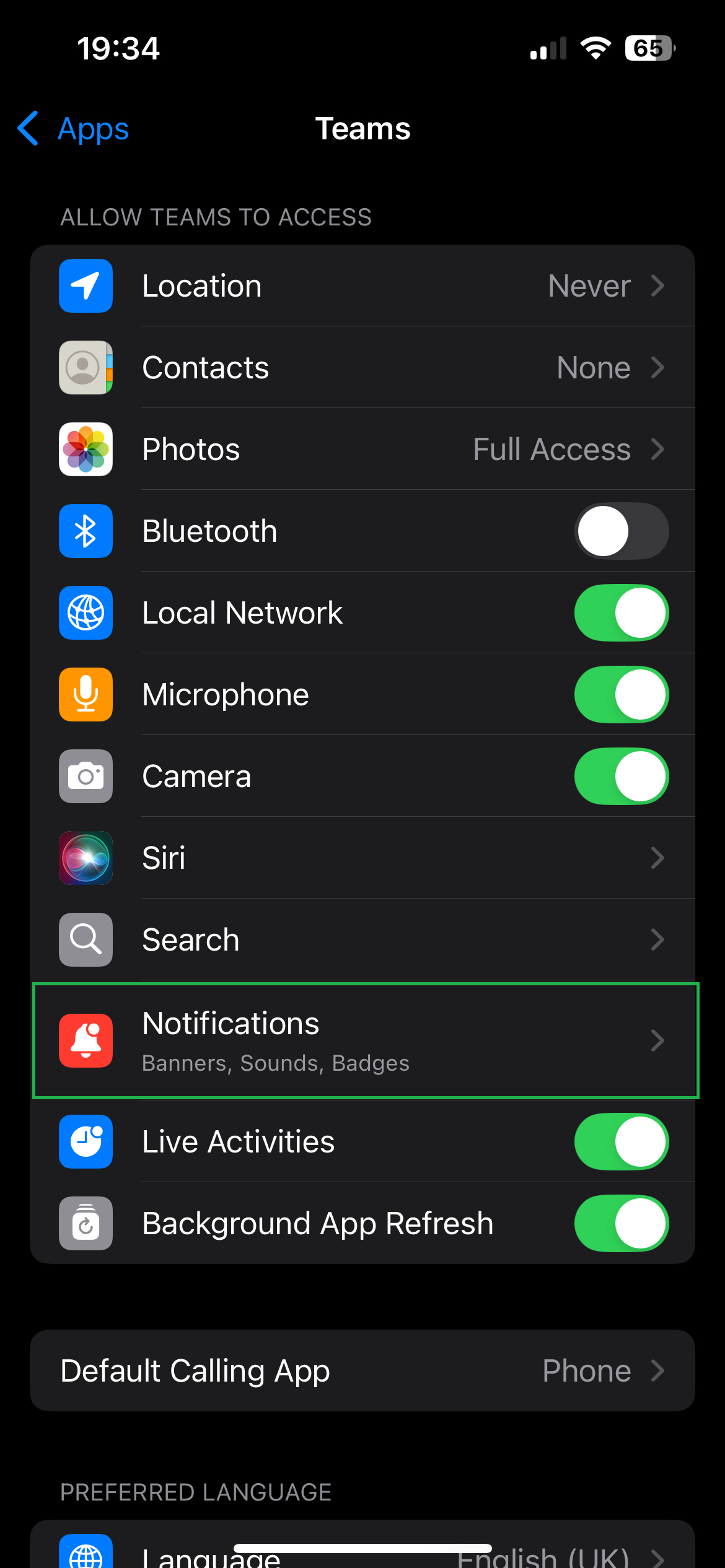 User's image
