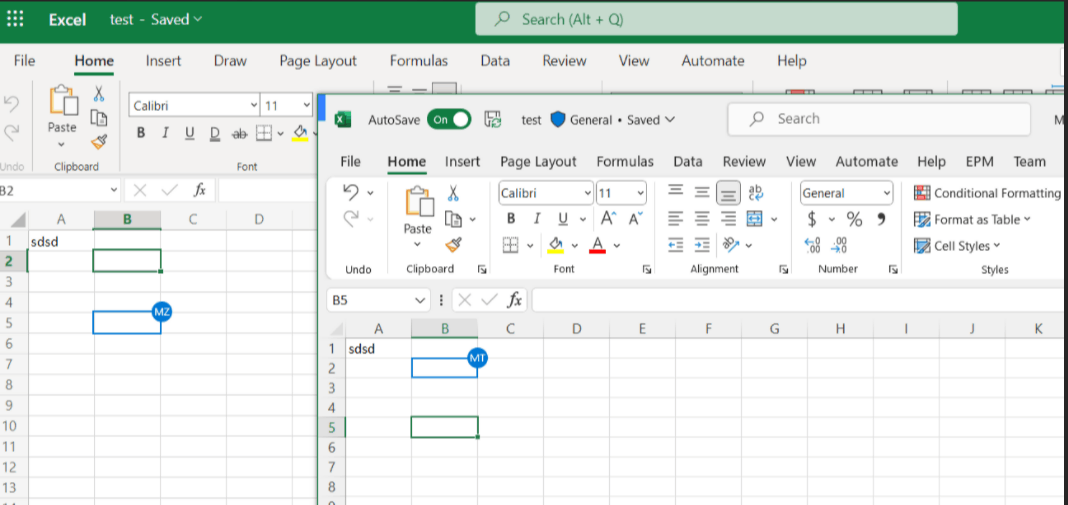 For efficiency, how to simultaneously edit Workbook with Excel Web and ...