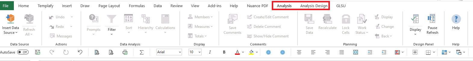 Analysis & Analysis Design missing from excel ribbon. - Microsoft Q&A
