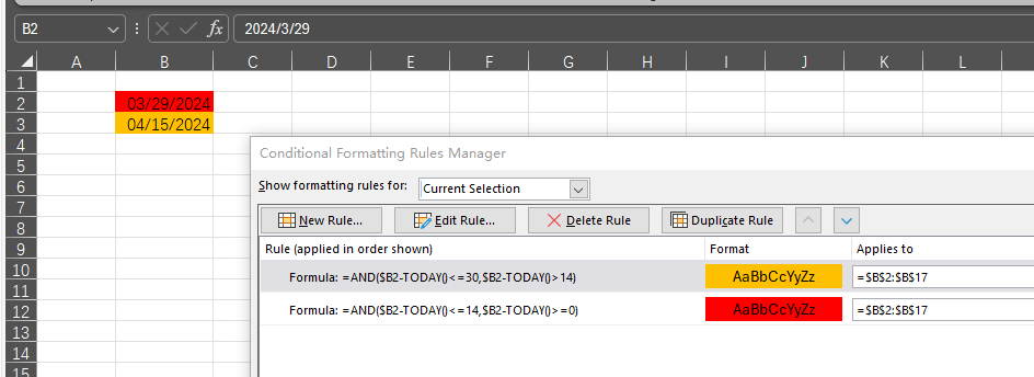 How do I use conditional formatting to color code specific time frames ...