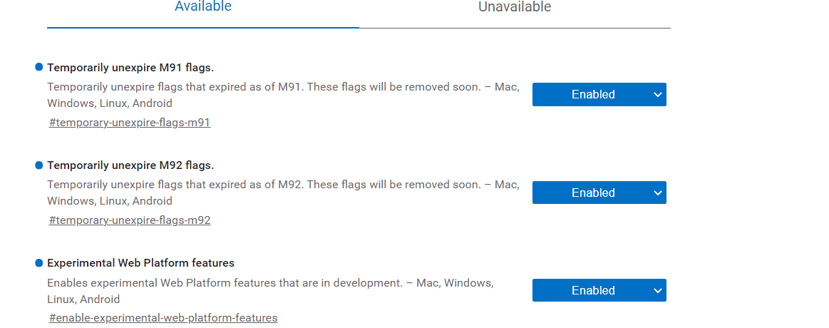 Edge://flags/Schemeful 