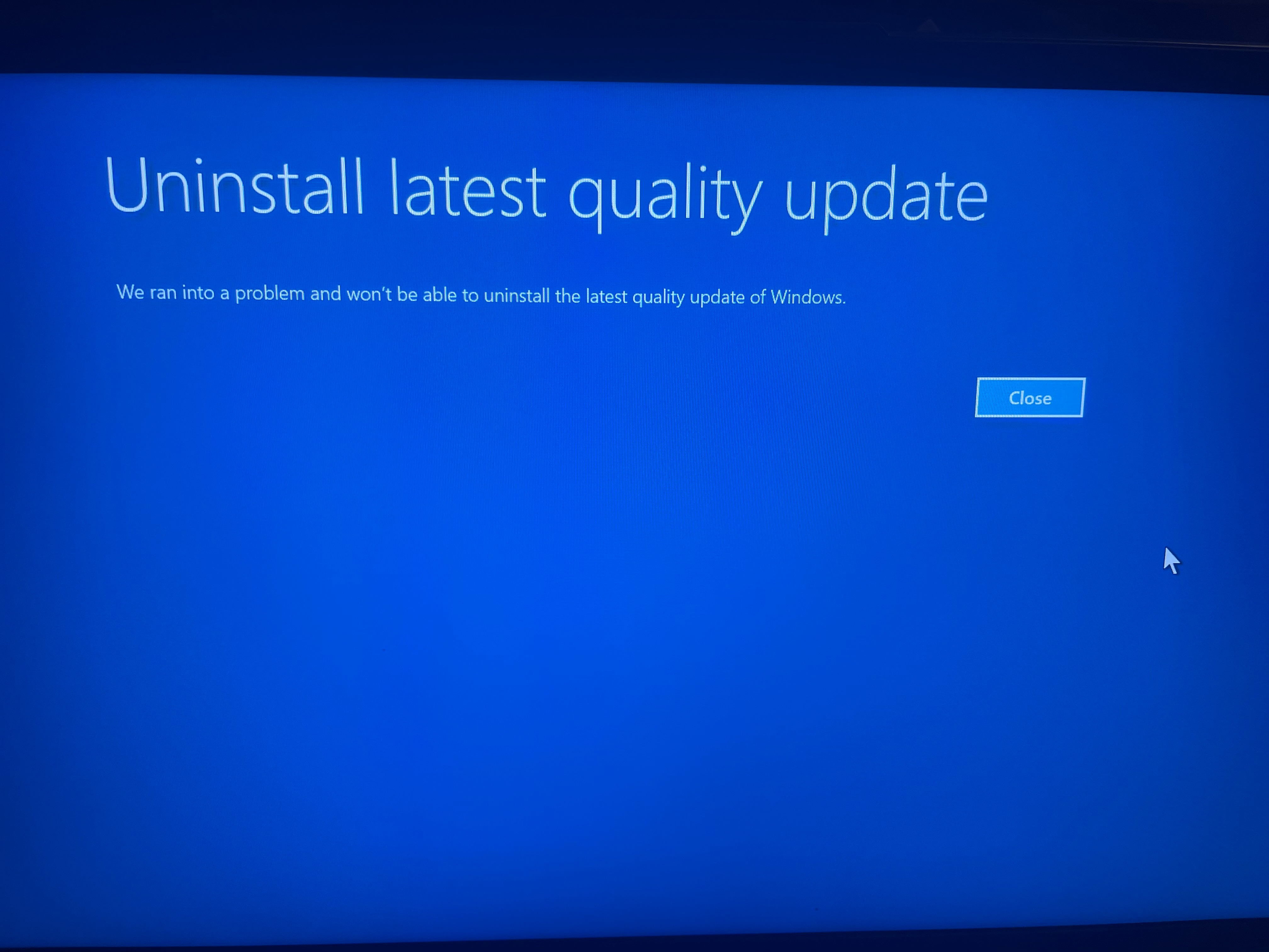 Blue Screen, Automatic Repair loop... - Microsoft Q&A
