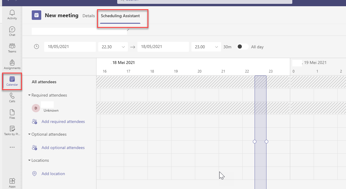 Calendar View in Teams - Microsoft Q&A