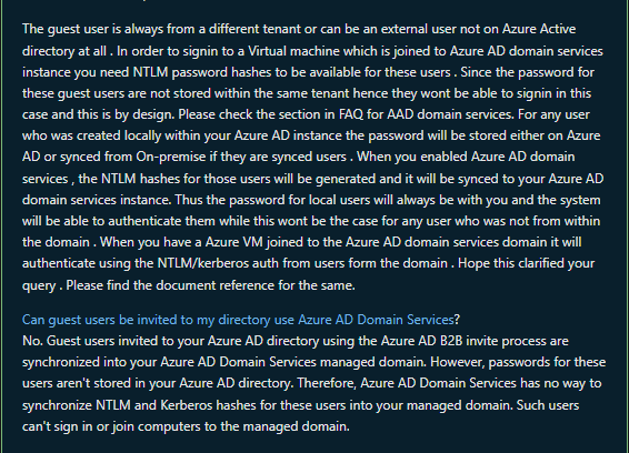 Unable to Access Windows Server 2019 Datacenter Using Azure Active ...