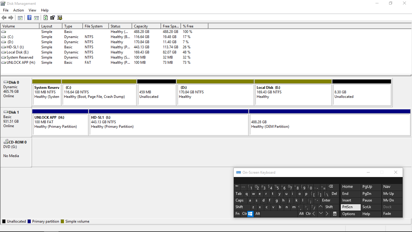 dynamic disk is getting warning - Microsoft Q&A