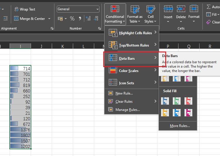 Is it possible to create a highlight table with a histogram/bar chart ...
