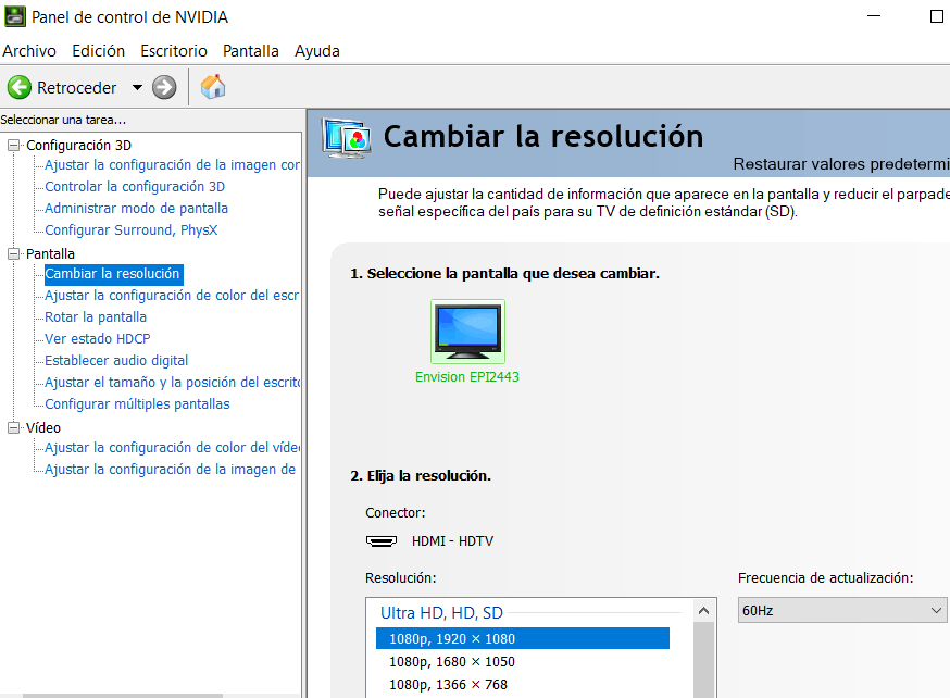 Problemas con el Panel de control de NVIDIA Microsoft Q&A