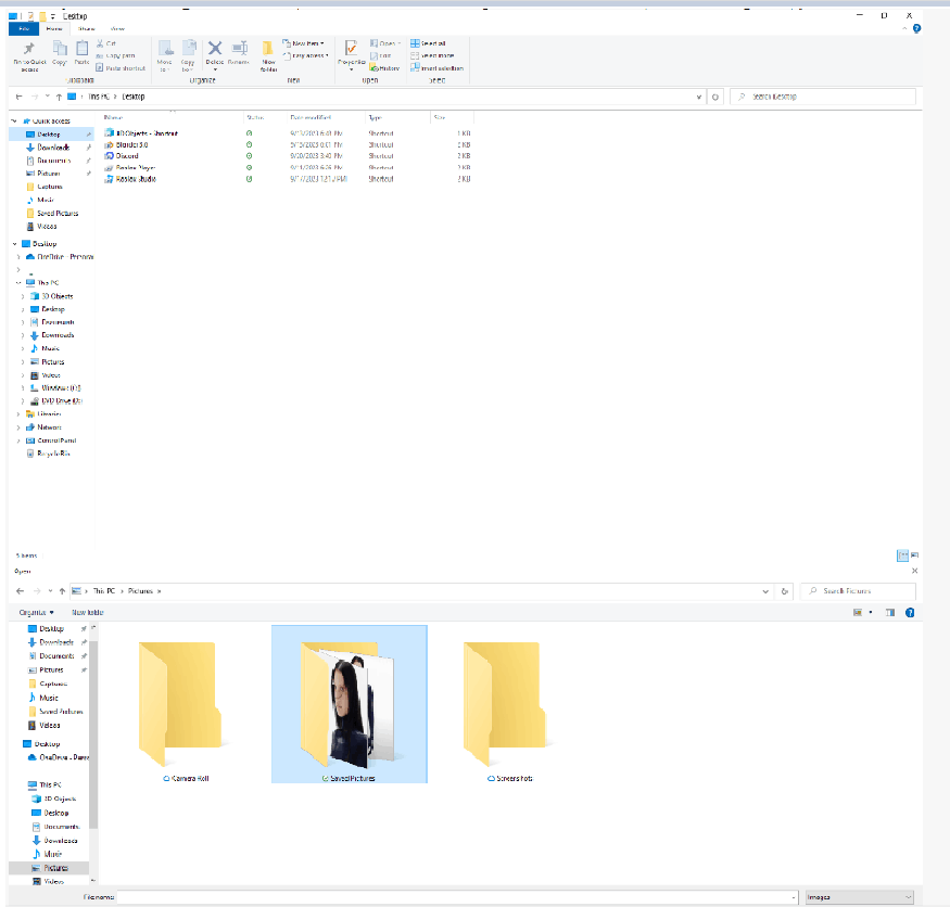 When I go to upload an Image on an app or Import a file it DOESN't WORK ...