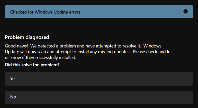 I cannot run Windows Update manually - Microsoft Q&A