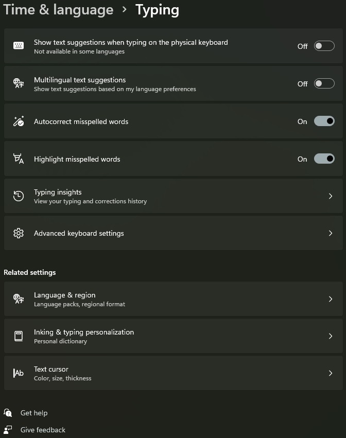 Adding a period for double spacebar in windows 11 - Microsoft Q&A