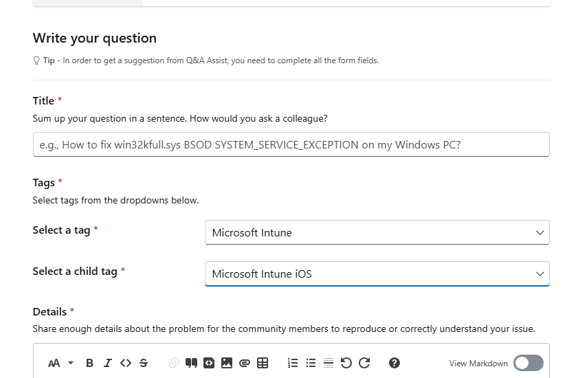 intune app installation - Microsoft Q&A