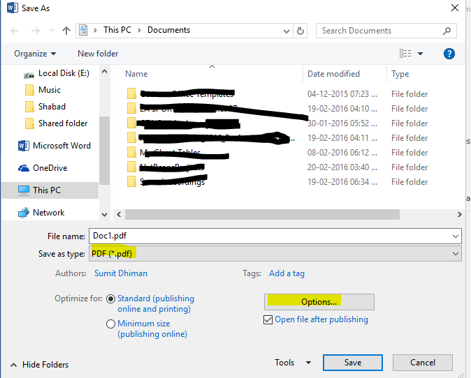 from word pad to pdf file - Microsoft Q&A