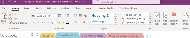 OneNote for Windows 10 - Unable to expand Ribbon - Microsoft Q&A
