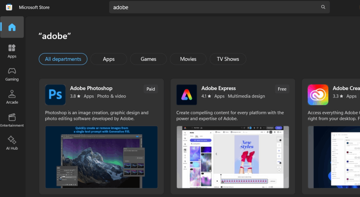 Downloading and Installing software from Windows Store - Microsoft Q&A