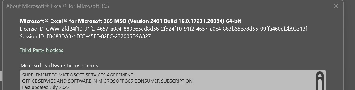 Can't get rid of recurring Excel error message - Microsoft Q&A