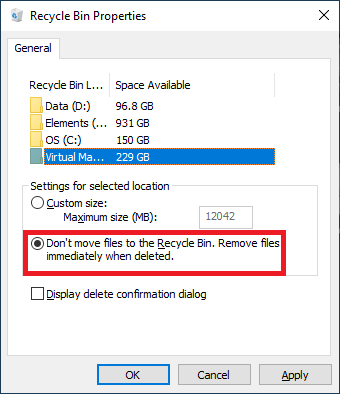 Recycle bin error - Microsoft Q&A