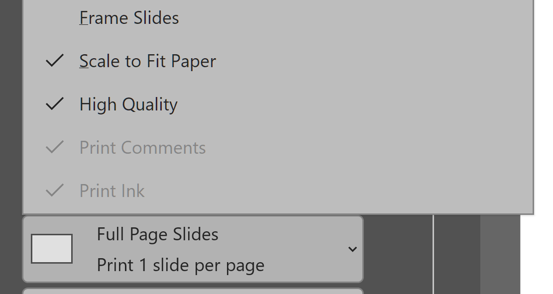 PowerPoint 8.5 in x 11 in Letter setting has incorrect cm values. How ...