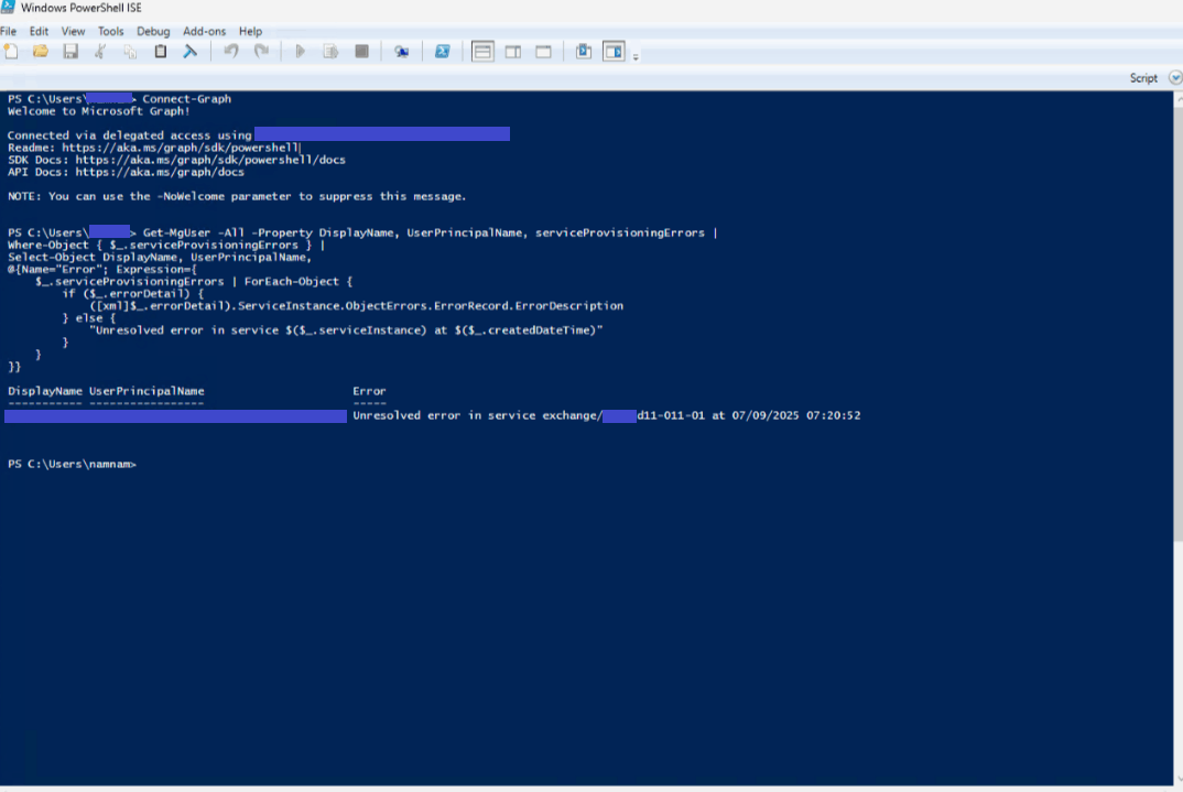 Question about MgUser commands that replaced MSOnline Powershell ...