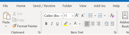 How do I add bold, underline and other text formatting options back to ...