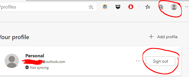 hotmail sign in credential - Microsoft Q&A