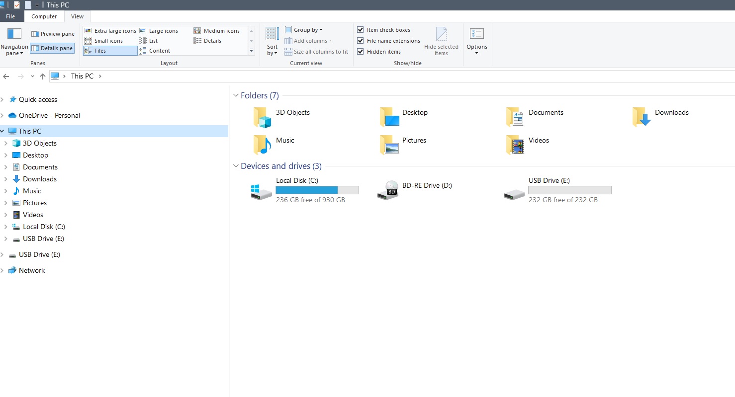 Double usb drive - same letter appears 2 times for the drive ...