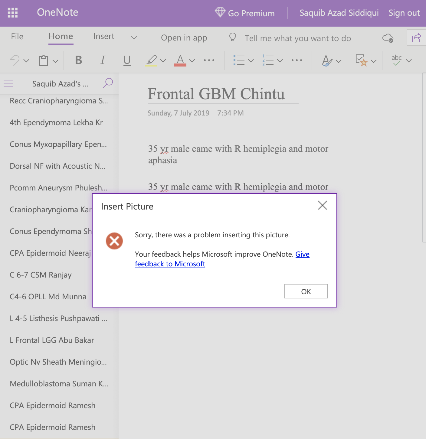 OneNote sync error 0xE0001462 bukxq 30102 - Microsoft Q&A