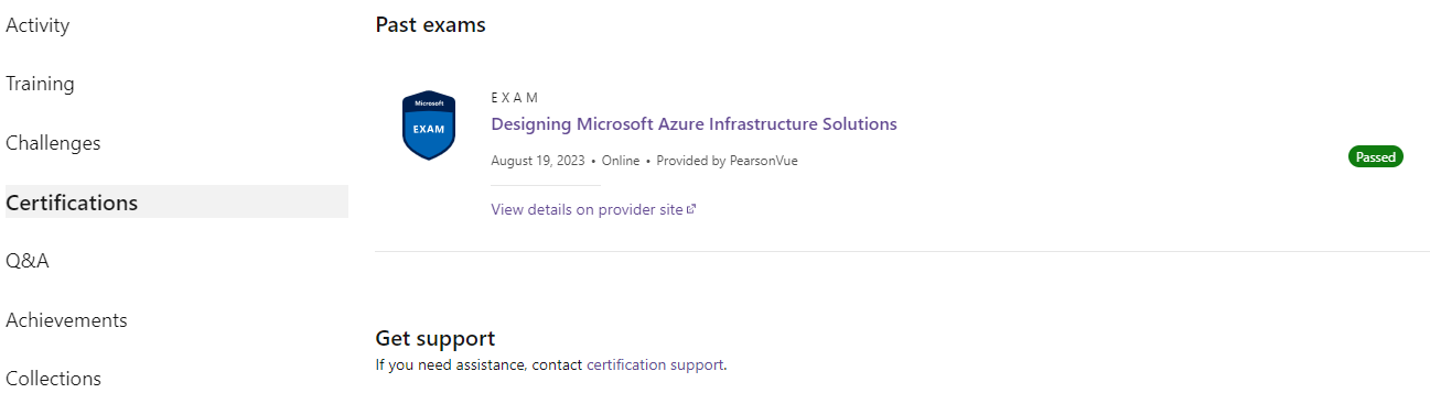 AZ Certificate not able to share or download - Microsoft Q&A