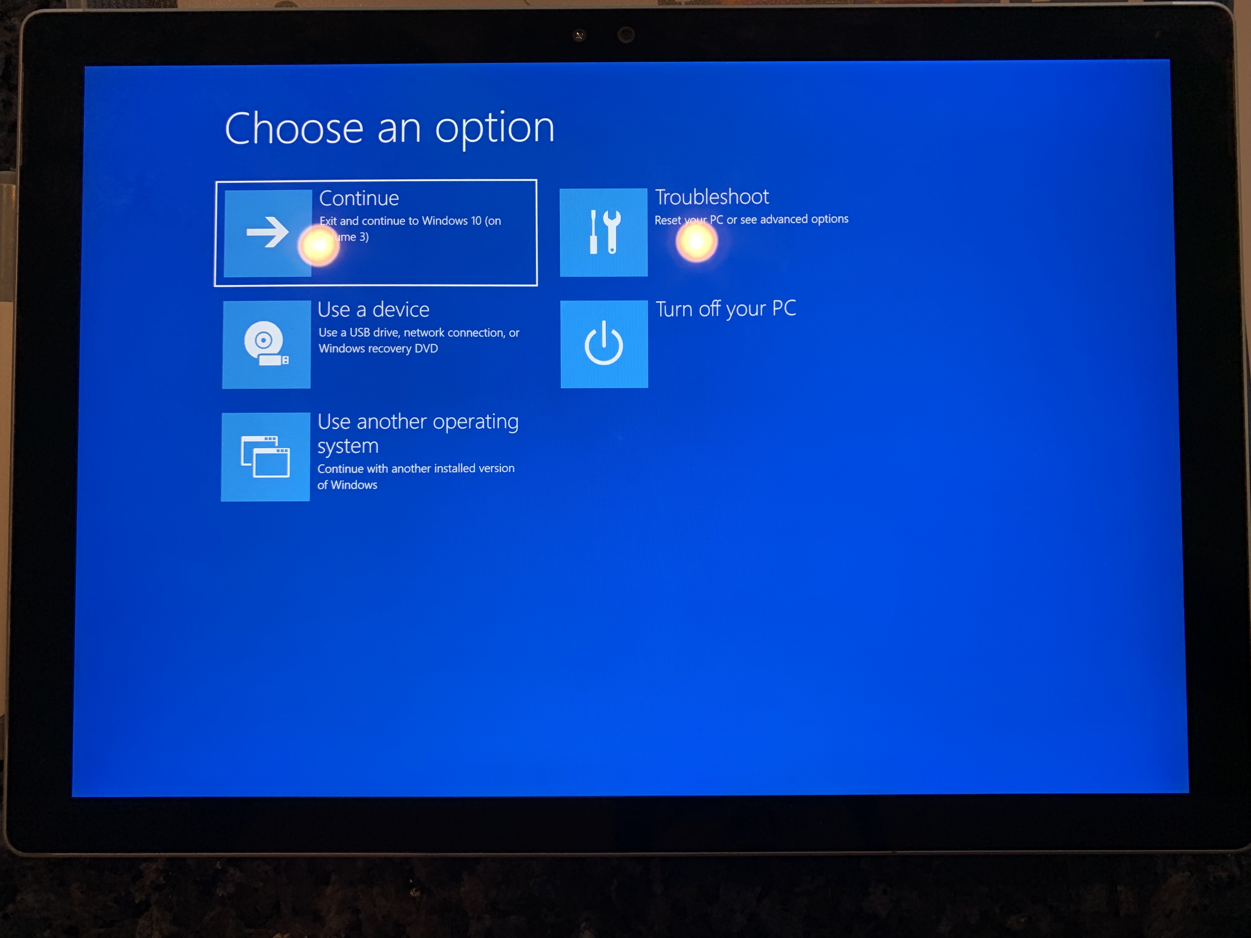 Surface Pro Wont Reset Or Boot Up - Microsoft Q&A