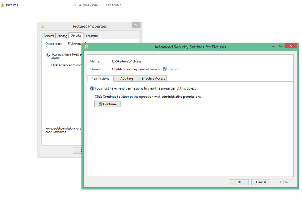 Folder not accessible - Access is denied - Microsoft Q&A