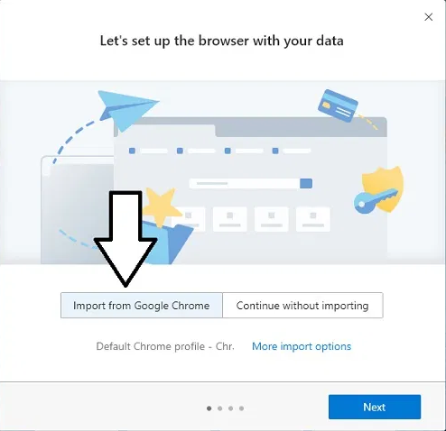 microsoft edge login chrome password