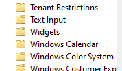 gpo folders