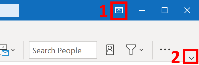 No ribbon in outlook on windows11 - Microsoft Q&A