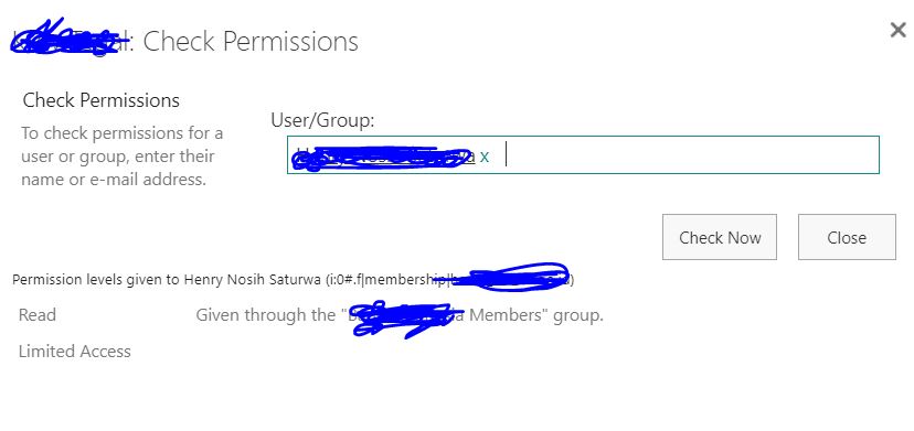 365 Group Member does not appear in Sharepoint - Microsoft Q&A