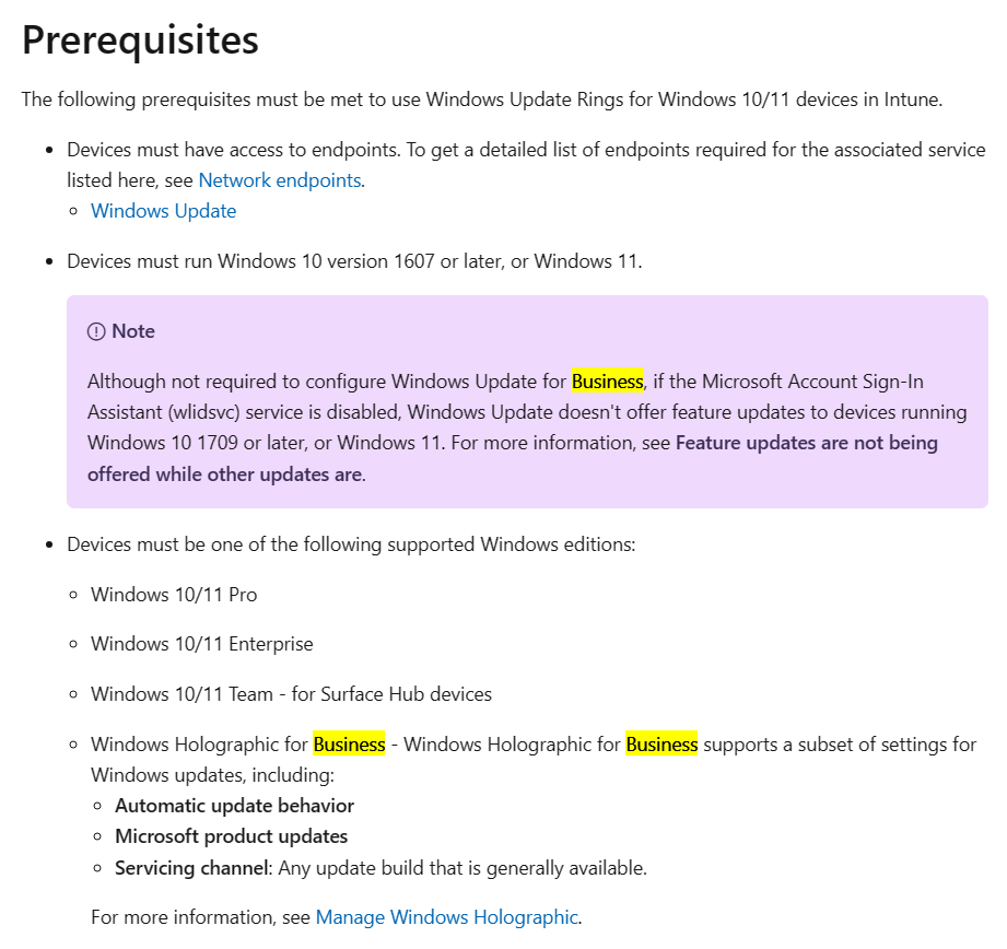 Not able to upgrade to Windows 11 with Intune - Microsoft Q&A