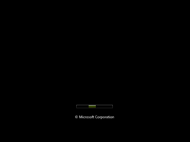 Computer's got black screen and doesn't show the normal logo bootup and ...