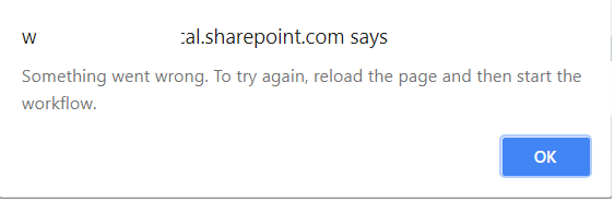 issue with workflows in a SharePoint online sub site - Microsoft Q&A