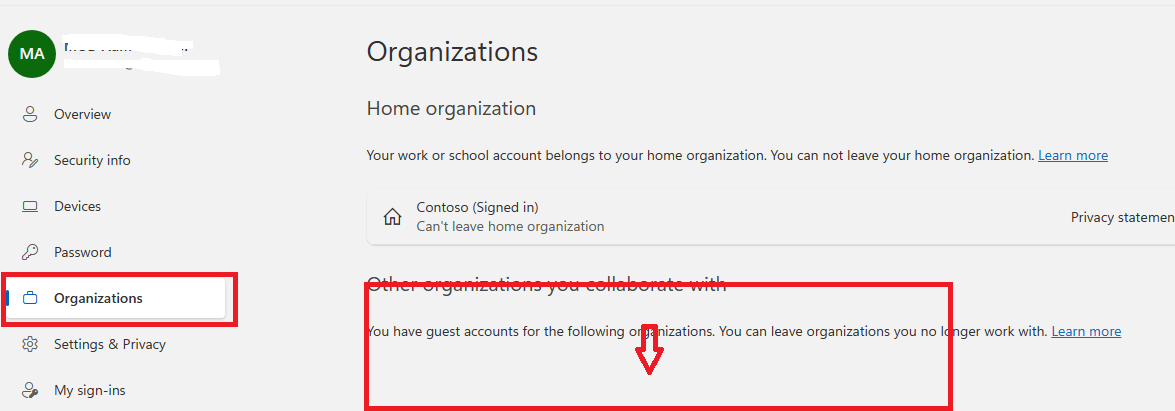 Unable to see all accounts and orgs in the accounts and org switcher ...