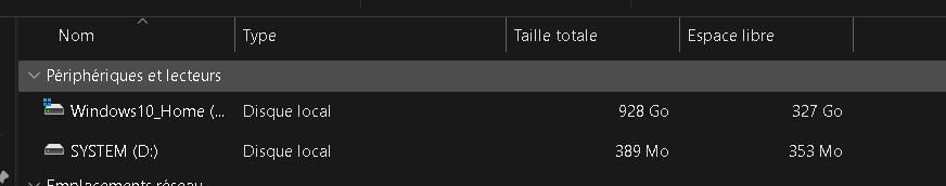 I cant find the reset button in the windows recovery environnement ...