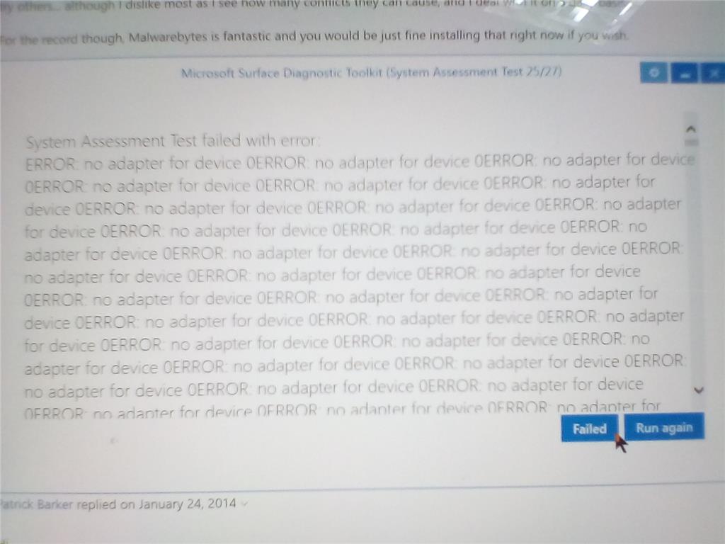 blue screen on surface pro 4 - Microsoft Q&A