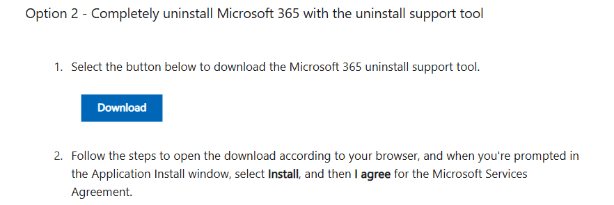 delete office windows 11