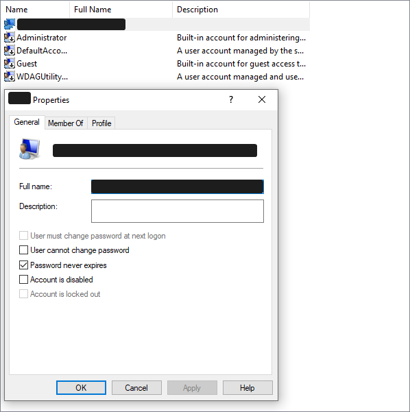 Relation between a logged-in MSFT account and its local counterpart ...