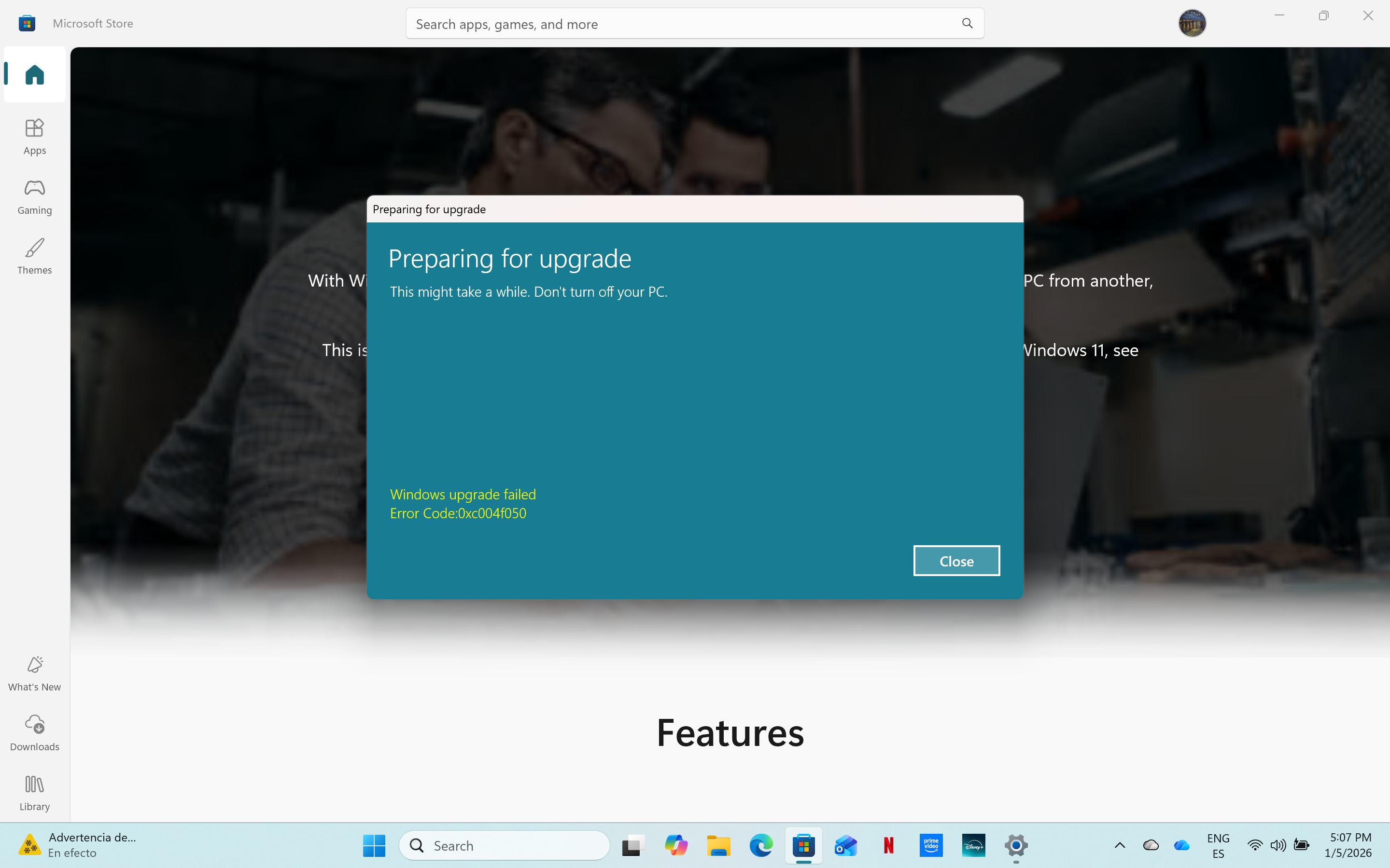 Can't upgrade to Windows 11 Pro - Microsoft Q&A