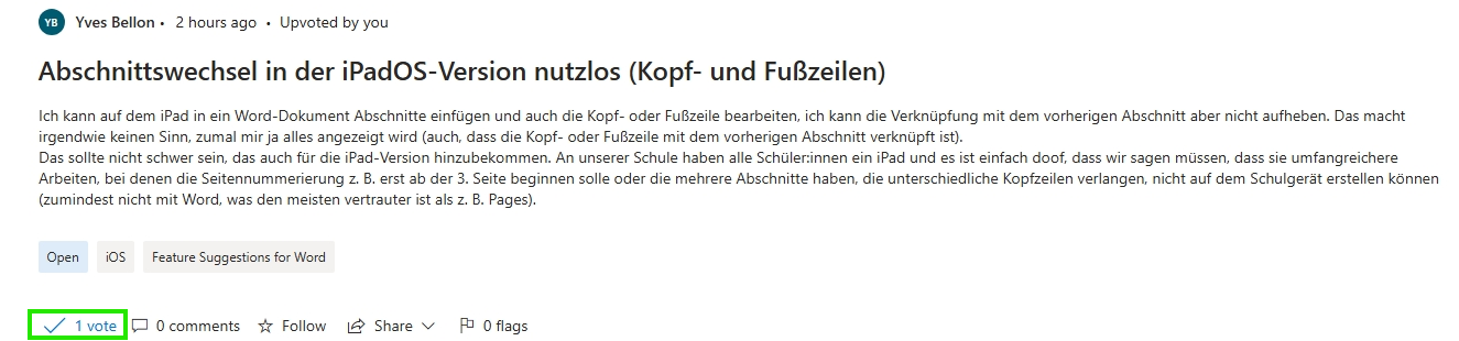 Benutzerbild