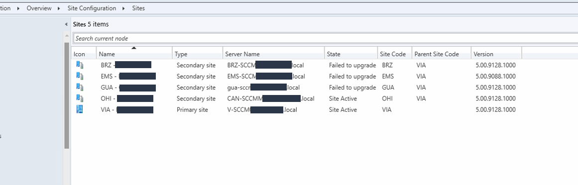 SiteUpgradeResults