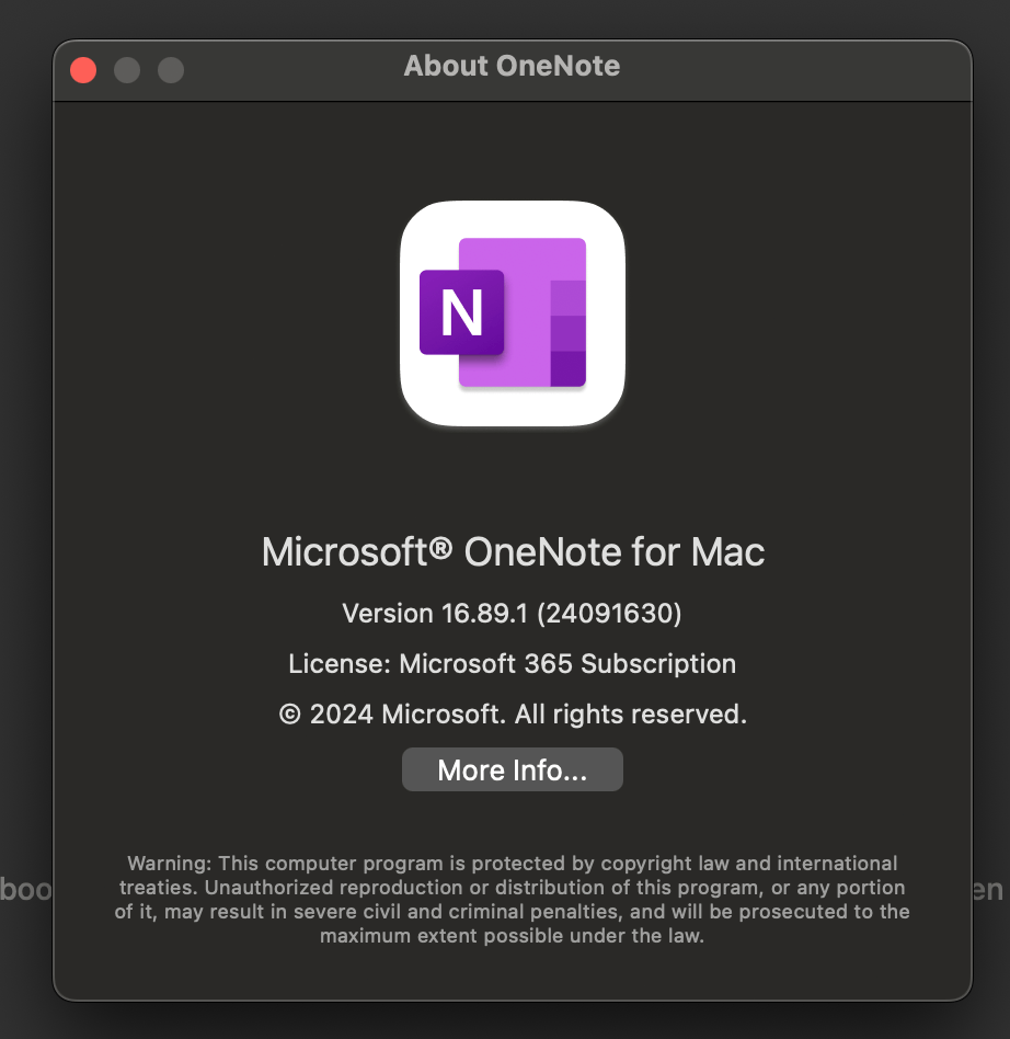 Cannot Create or Open Notebook in OneNote on Mac. 