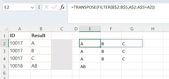 How do I return back multiple values from a lookup function ...