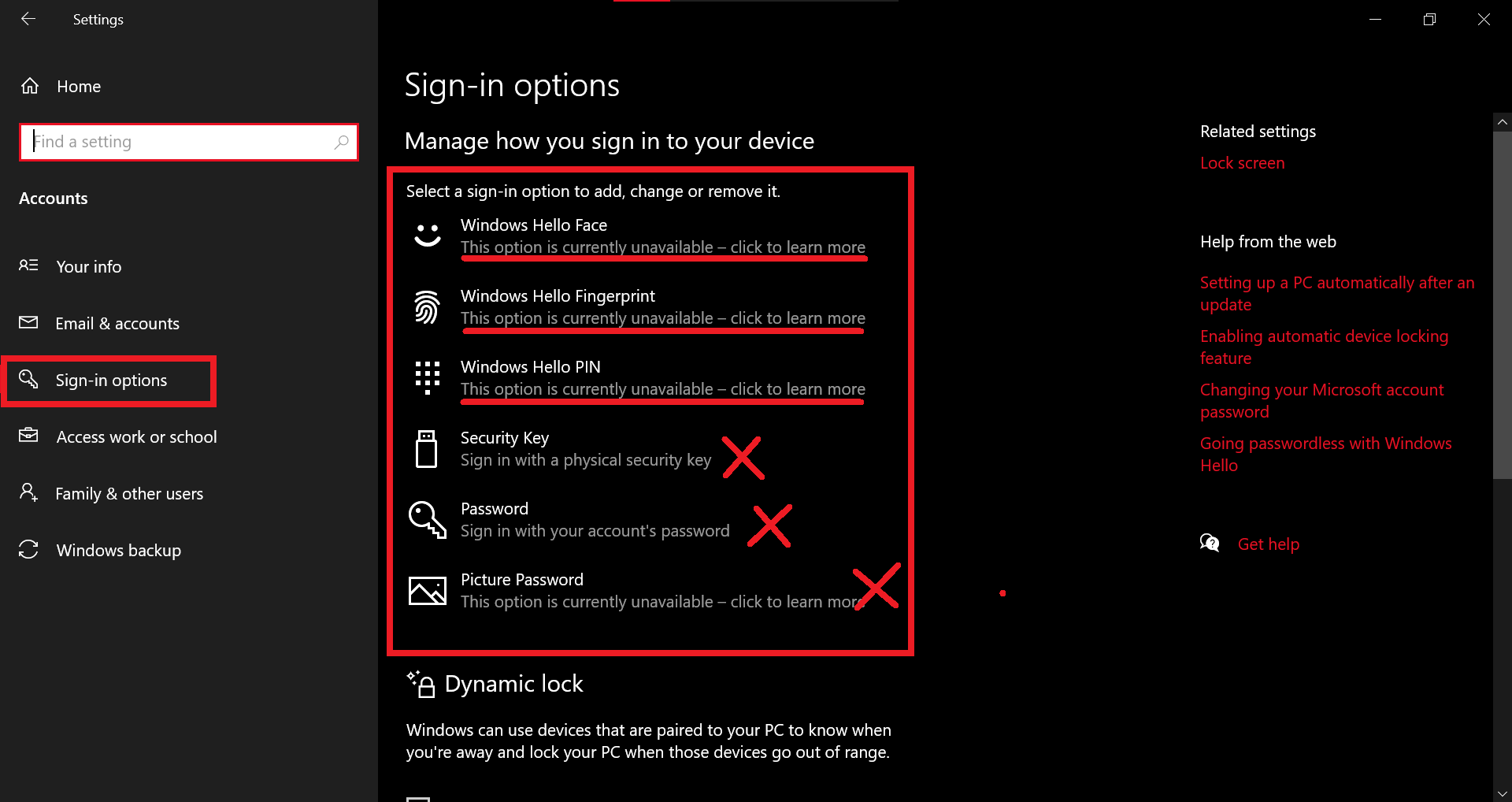 Windows Hello Google Chrome - Go Away! - Microsoft Q&A
