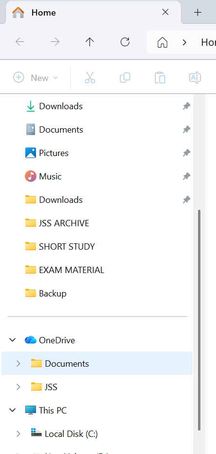 OneDrive folders showing up 3 times on File Explorer navigation bar ...