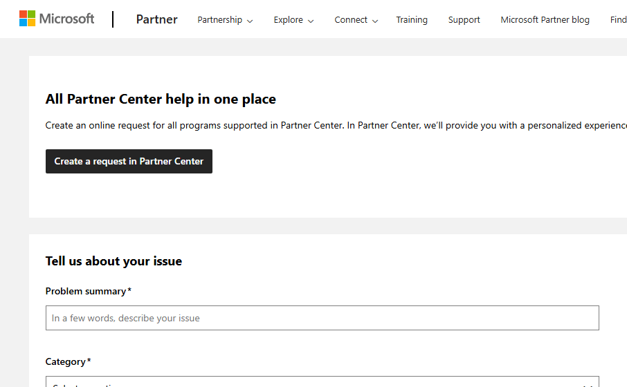 Microsoft Cloud Partner Program registration Something is wrong with ...