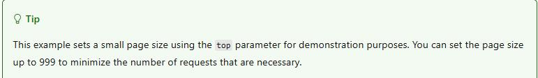 Does the Microsoft Graph List Channels API return @odata.nextLink when ...